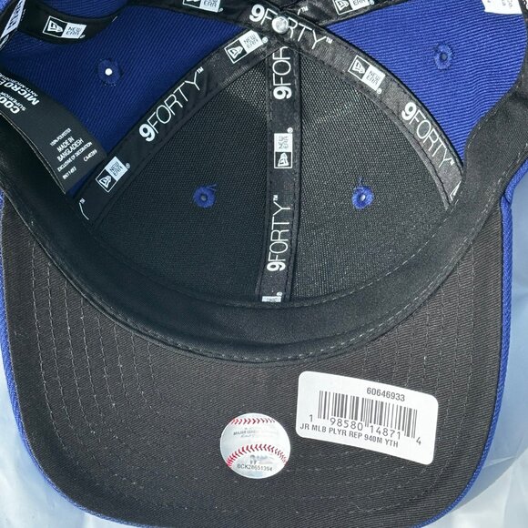 Los Angeles Dodgers Youth New Era 9FORTY Cap Adjustable Snap MLB Player replica - Picture 7 of 8